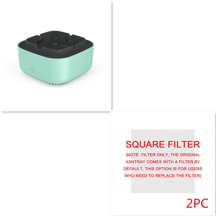 Smart Air Purifying Ashtray – Portable Anion Smoke Remover for Car & Home