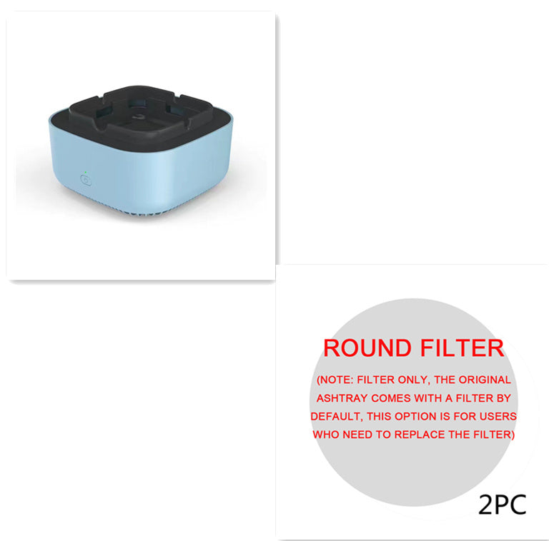 Smart Air Purifying Ashtray – Portable Anion Smoke Remover for Car & Home