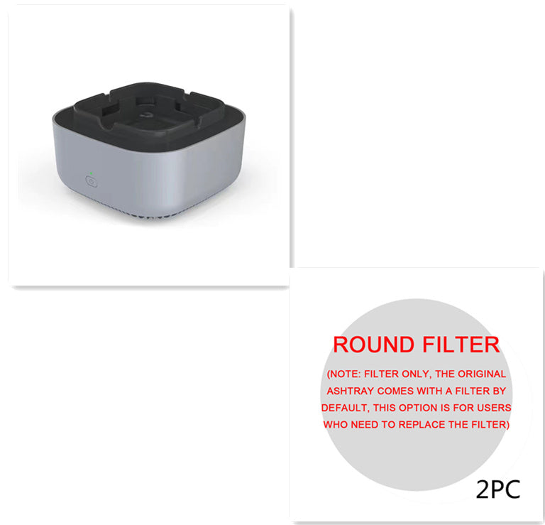 Smart Air Purifying Ashtray – Portable Anion Smoke Remover for Car & Home