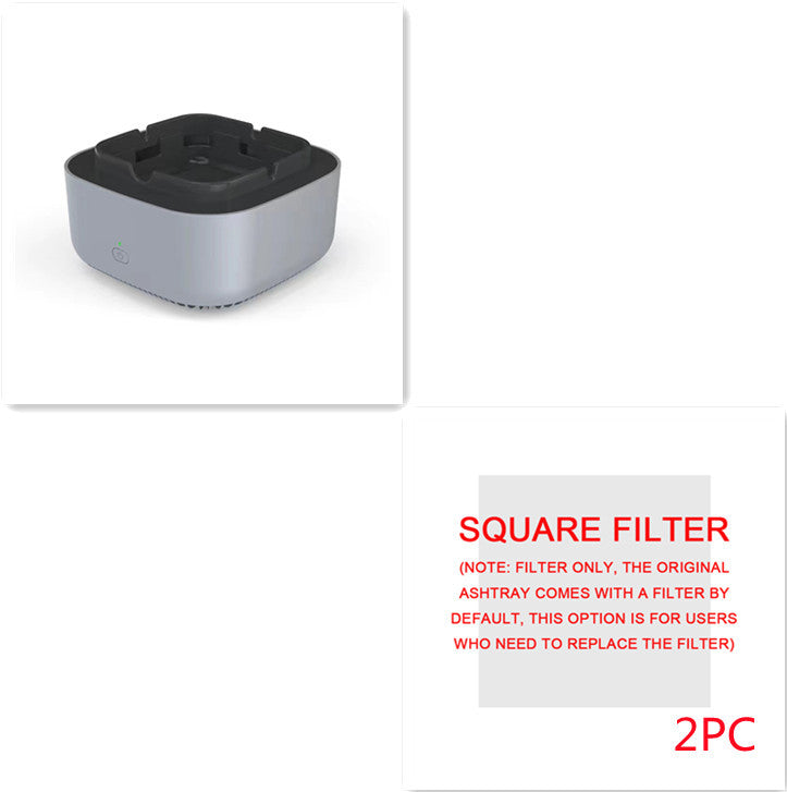 Smart Air Purifying Ashtray – Portable Anion Smoke Remover for Car & Home