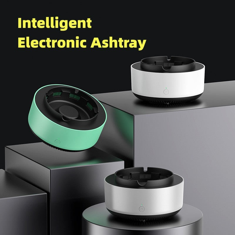 Smart Air Purifying Ashtray – Portable Anion Smoke Remover for Car & Home