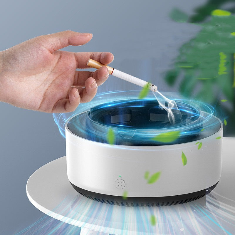 Smart Air Purifying Ashtray – Portable Anion Smoke Remover for Car & Home