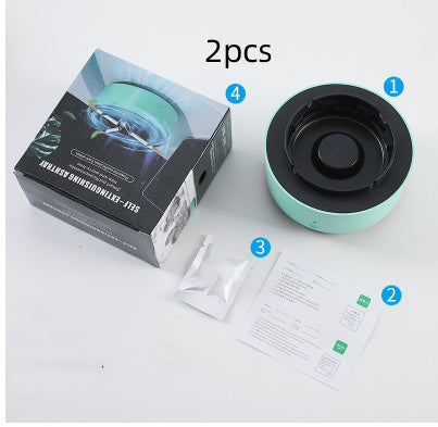 Smart Air Purifying Ashtray – Portable Anion Smoke Remover for Car & Home