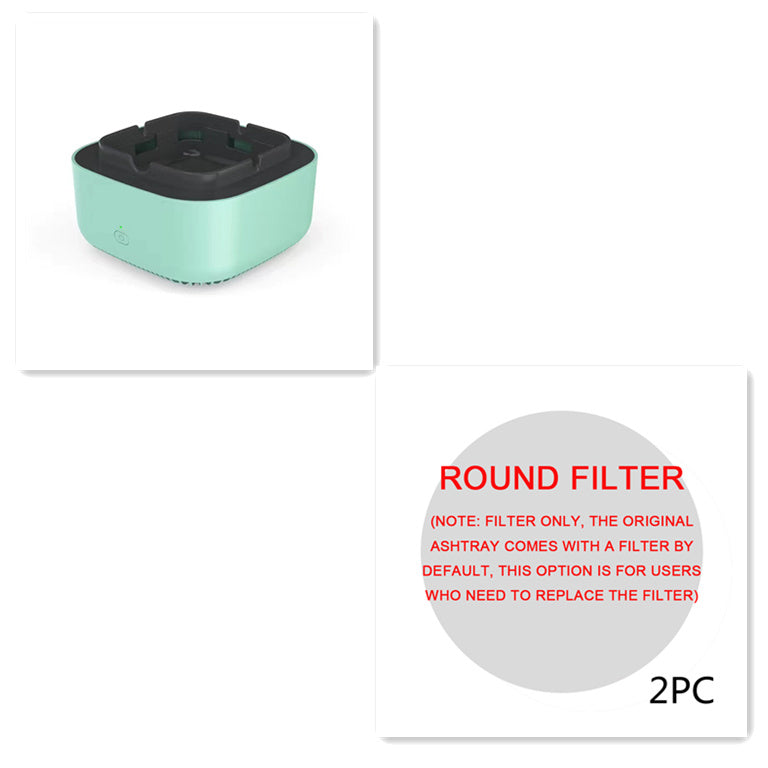 Smart Air Purifying Ashtray – Portable Anion Smoke Remover for Car & Home